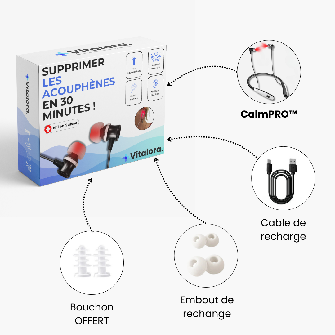 CalmPRO lindert Tinnitus