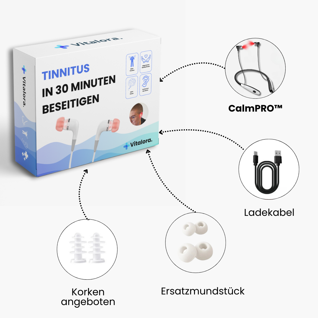 CalmPRO lindert Tinnitus