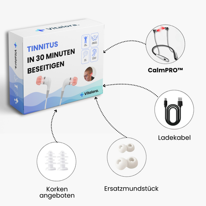 CalmPRO lindert Tinnitus