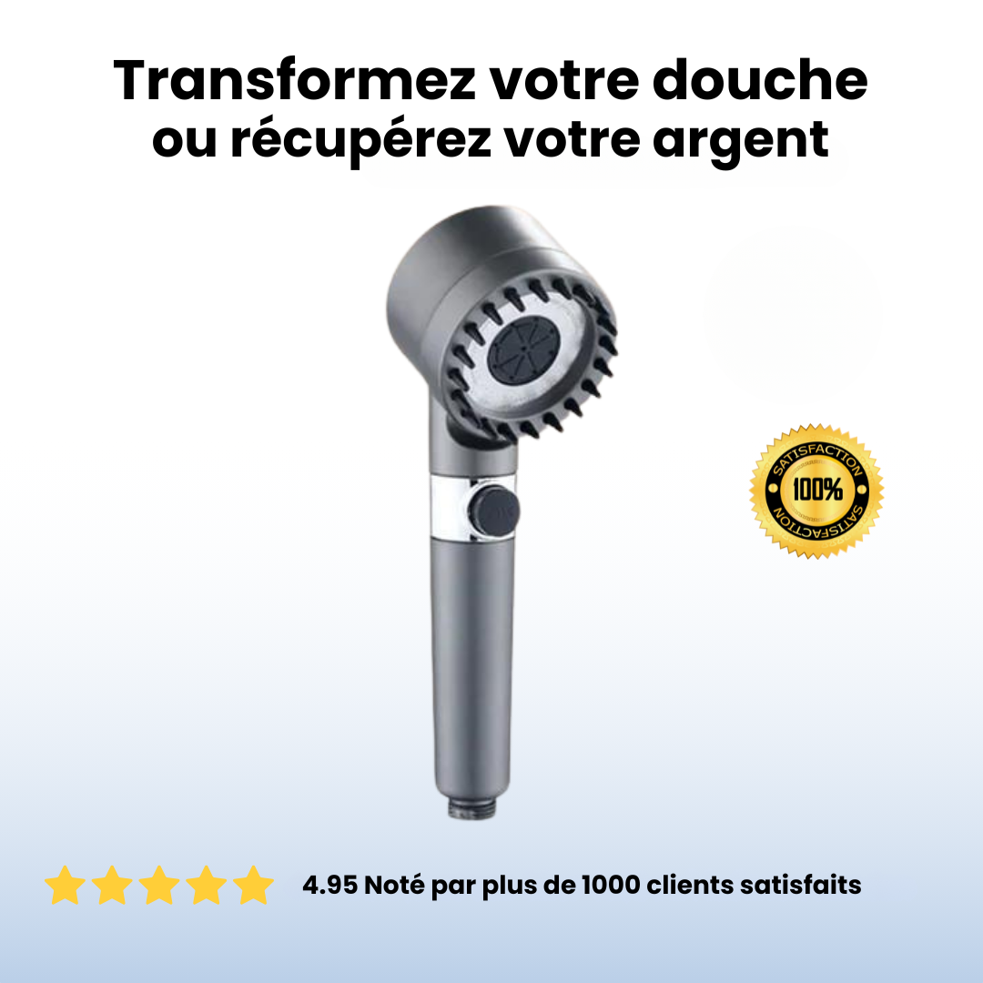 Pommeau de douche filtrant